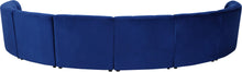 Load image into Gallery viewer, Limitless Navy Velvet 8pc. Modular Sectional