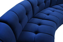 Load image into Gallery viewer, Limitless Navy Velvet 8pc. Modular Sectional