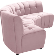 Load image into Gallery viewer, Limitless Pink Velvet 4pc. Modular Sectional
