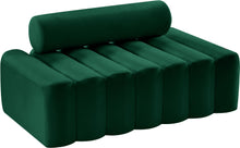 Load image into Gallery viewer, Melody Green Velvet Loveseat