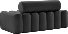 Load image into Gallery viewer, Melody Grey Velvet Loveseat
