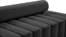 Load image into Gallery viewer, Melody Grey Velvet Loveseat