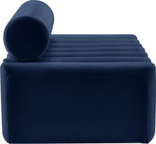 Load image into Gallery viewer, Melody Navy Velvet Loveseat