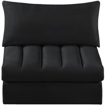 Load image into Gallery viewer, Jacob Black Velvet Armless