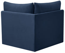 Load image into Gallery viewer, Jacob Navy Velvet Corner