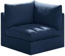 Load image into Gallery viewer, Jacob Navy Velvet Corner
