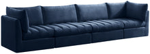 Load image into Gallery viewer, Jacob Navy Velvet Modular Sofa