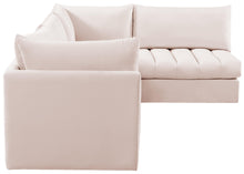 Load image into Gallery viewer, Jacob Pink Velvet Modular Sectional