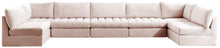 Load image into Gallery viewer, Jacob Pink Velvet Modular Sectional