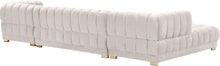 Load image into Gallery viewer, Gwen Cream Velvet 3pc. Sectional (3 Boxes)