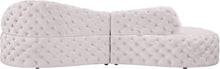 Load image into Gallery viewer, Royal Cream Velvet 2pc. Sectional