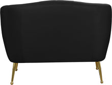 Load image into Gallery viewer, Tori Black Velvet Chair