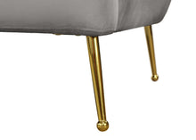 Load image into Gallery viewer, Tori Grey Velvet Chair