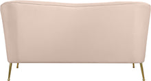 Load image into Gallery viewer, Hermosa Pink Velvet Loveseat