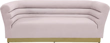 Load image into Gallery viewer, Bellini Pink Velvet Sofa