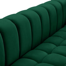Load image into Gallery viewer, Gwen Green Velvet Loveseat