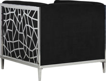 Load image into Gallery viewer, Opal Black Velvet Chair