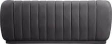 Load image into Gallery viewer, Dixie Grey Velvet Sofa
