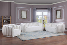 Load image into Gallery viewer, Dixie Cream Velvet Loveseat