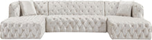 Load image into Gallery viewer, Coco White Velvet 3pc. Sectional (3 Boxes)