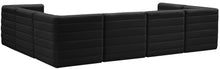 Load image into Gallery viewer, Quincy Black Velvet Modular Sectional