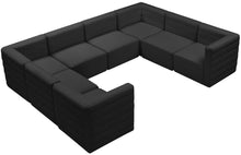 Load image into Gallery viewer, Quincy Black Velvet Modular Sectional