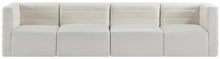 Load image into Gallery viewer, Quincy Cream Velvet Modular Sofa