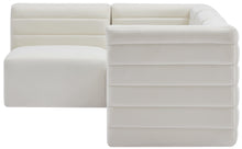 Load image into Gallery viewer, Quincy Cream Velvet Modular Sectional