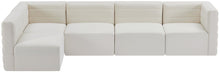 Load image into Gallery viewer, Quincy Cream Velvet Modular Sectional