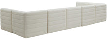 Load image into Gallery viewer, Quincy Cream Velvet Modular Sectional