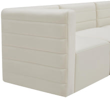 Load image into Gallery viewer, Quincy Cream Velvet Modular Sectional
