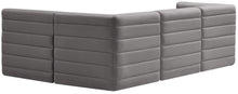 Load image into Gallery viewer, Quincy Grey Velvet Modular Sectional