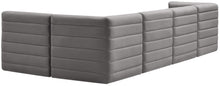 Load image into Gallery viewer, Quincy Grey Velvet Modular Sectional