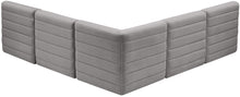 Load image into Gallery viewer, Quincy Grey Velvet Modular Sectional