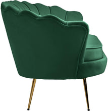 Load image into Gallery viewer, Gardenia Green Velvet Loveseat