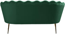 Load image into Gallery viewer, Gardenia Green Velvet Loveseat