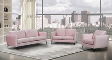 Load image into Gallery viewer, Poppy Pink Velvet Chair