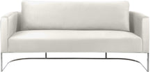 Load image into Gallery viewer, Casa Cream Velvet Sofa