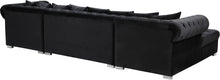 Load image into Gallery viewer, Presley Black Velvet 3pc. Sectional