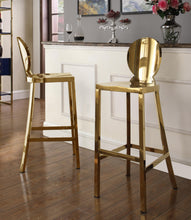 Load image into Gallery viewer, Maddox Gold Stool
