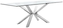 Load image into Gallery viewer, Juno Chrome Dining Table