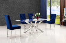 Load image into Gallery viewer, Juno Chrome Dining Table