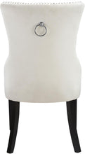 Load image into Gallery viewer, Nikki Cream Velvet Dining Chair
