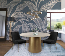 Load image into Gallery viewer, Owen Black Velvet Dining Chair