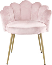 Load image into Gallery viewer, Claire Pink Velvet Dining Chair