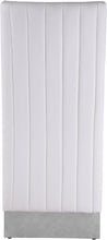 Load image into Gallery viewer, Porsha White Faux Leather Dining Chair