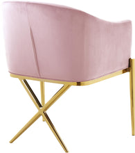Load image into Gallery viewer, Xavier Pink Velvet Dining Chair
