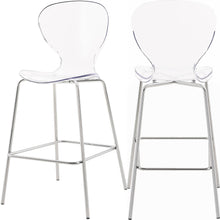 Load image into Gallery viewer, Clarion Chrome Stool