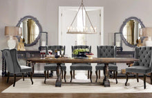 Load image into Gallery viewer, Suri Grey Velvet Dining Chair