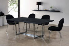 Load image into Gallery viewer, Paris Black Velvet Dining Chair
